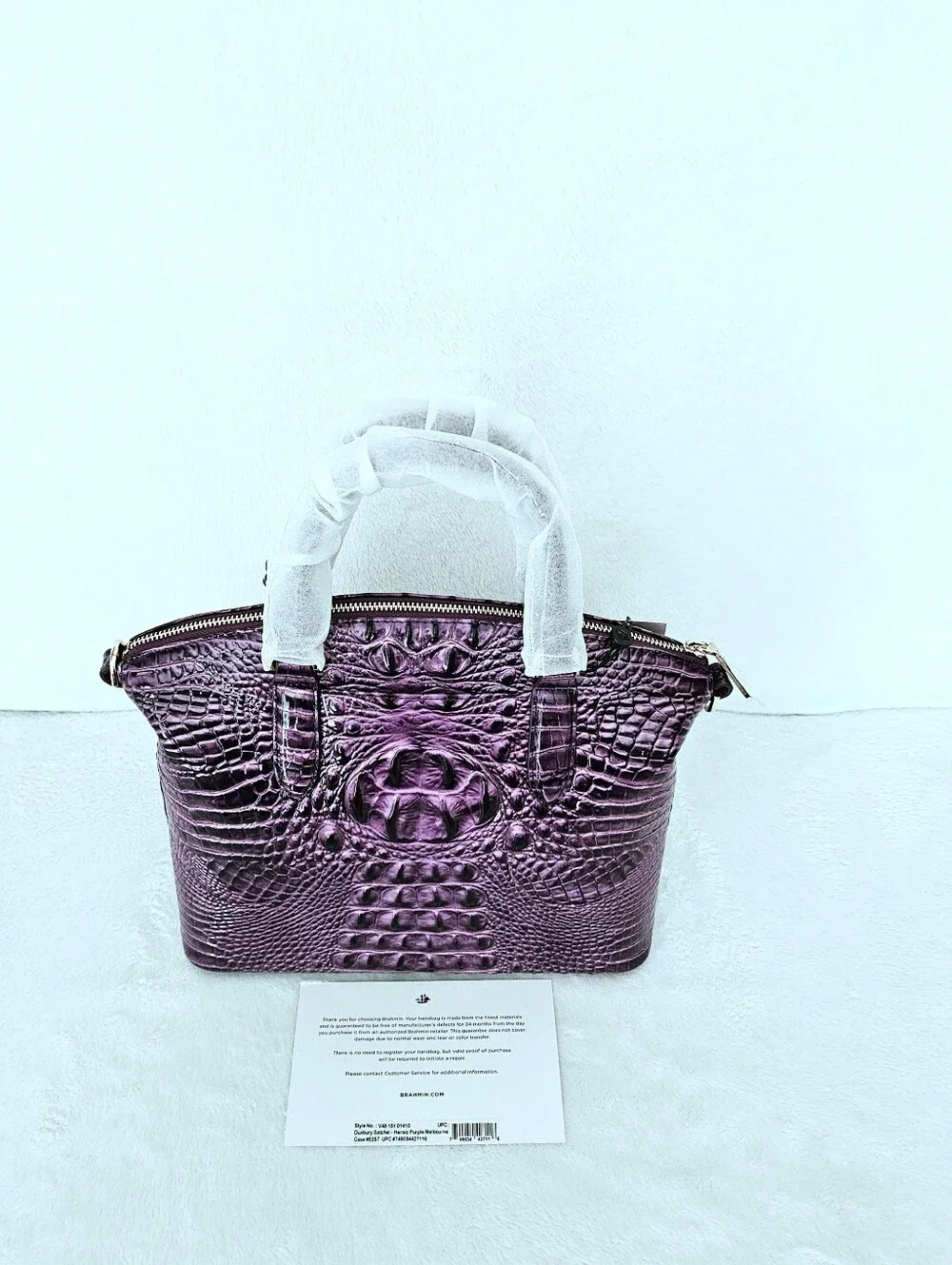 Brahmin greetings purple
